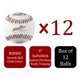 thumbnail image 2 of Rawlings | Pelotas de béisbol de punto suave blancas Incredi-Ball | 9"" | Opciones de funda de tela y cuero sintético | 12 unidades, 2 of 2
