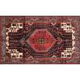 thumbnail image 1 of Ahgly Company Machine Washable Indoor Rectangle Traditional Tomato Red Area Rugs, 6' x 9', 1 of 7
