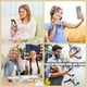 thumbnail image 5 of Phone Case Wrist Strap Self-adhesive Support, Men's Women's Finger Lazy Holder, Foldable Portable Design, Strong Adhesive, for Outdoor, Office, Travel, Metal Frame, Black Color, for Fitness, 5 of 8