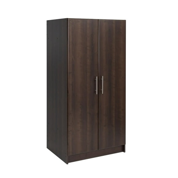 Prepac 32 in W x 65 in H x 24.5 in D Elite Wardrobe Cabinet