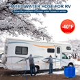 thumbnail image 2 of Manguera de agua calentada SZFY de 25 pies para autocaravana con termostato de -40 °C, color azul, 2 of 7
