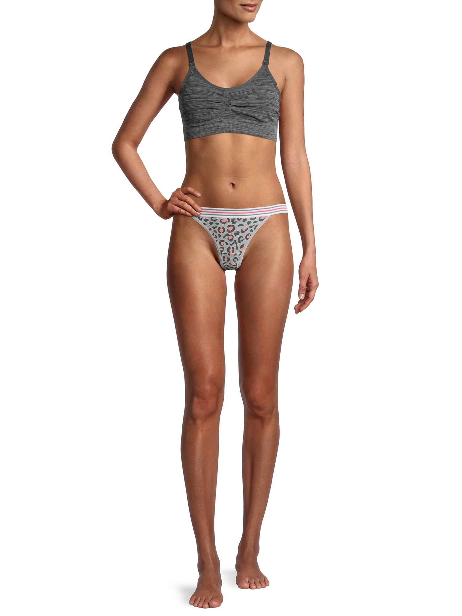 Secret Treasures Women's Cotton String Bikini Panties, 6-Pack