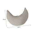 thumbnail image 5 of Joernso Toddler Decorative Pillow Moon Shape Breathable Cotton Delicate Craft Toddler Throw Pillow for Children, 5 of 8