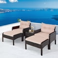 thumbnail image 1 of Gymax 5 PC Patio Set Sectional Rattan Wicker Furniture Set Home Outdoor, 1 of 10