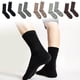 thumbnail image 5 of 5 pares de calcetines de lana para hombre, calcetines gruesos y cálidos, calcetines de lana suave para senderismo, calcetines casuales para hombre, 5 of 5