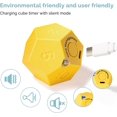 thumbnail image 5 of KADAMS Pomodoro Cube Timer, 11 Preset Countdowns (1-90 Mins), Gravity Flip Timer for Focus & Productivity, Sound/Vibrate/Silent Modes, Rechargeable Study, Home, Kitchen, ADHD Timer, Yellow, 5 of 7