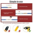 300pcs Solder Stick Seal Wire Connectors, 4 Sizes Butt Connectors Kit