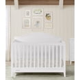 thumbnail image 4 of Delta Children Phoebe 6-in-1 Convertible Crib - Greenguard Gold Certified, Bianca White, 4 of 14