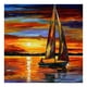 thumbnail image 1 of Kits de pintura al óleo de velero al atardecer por números, imagen de lienzo, juegos de arte de pared DIY FLhrweasw Nuevo, 1 of 1