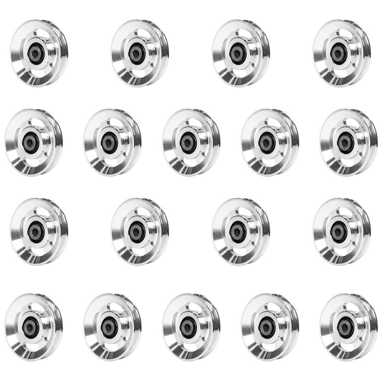 Colaxi Aluminum Alloy Fitness Pulley Wheel – Universal Replacement For Gym Machines, Durable & Quiet Bearing – Home & Commercial Use