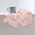 thumbnail image 6 of Pofeuu Rabbit And Cherry Print Hand Towel 27.5" x 16" Soft Absorbent Towel for Bathroom SPA Gym Hotel, 6 of 6