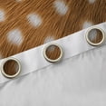 thumbnail image 4 of Homewish Fashion Deer Print Blackout Curtains Set of 2 (52x84 Each) foe Adult, Wildlife Animal Window Curtains, Rustic Farmhouse Theme Curtains and Drapes, Black Out Curtains Decor, 4 of 6