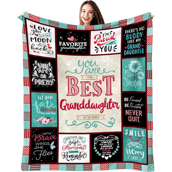 LHSHID Niece Graduation Gifts Birthday Gifts for Niece Adult Niece Gifts from Auntie Niece Gifts from Aunt Birthday Gifts for Niece from Uncle to My Niece Gifts Throw Blanket 50"x60"