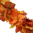 thumbnail image 5 of 3 Pack Fall Garland Maple Leaf Garland 5.9Ft/Piece Fall Maple Leaves Garland Hanging Vine Garlands Artificial Fall Autumn Foliage Garland Thanksgiving Decor A, 5 of 5