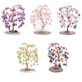 thumbnail image 4 of Wosthever Árbol de dinero con cristales, regalo único y considerado para los seres queridos, árbol de piedras de cristales curativos Decoración del hogar colores, 4 of 6