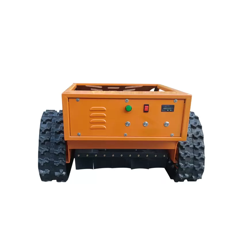 Wolfequip 21" Battery Robotic Lawn Mower, 0.25 Acre Capacity, Remote Control Automatic for 45° Slope