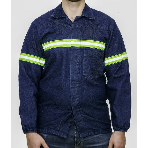Camisola de mezclilla con reflejante SEGURIREY Con Reflejante