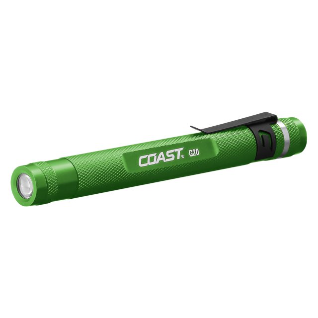 Linterna LED tipo bolígrafo Coast G20, 54 lúmenes, verde