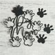 thumbnail image 5 of Troquel De Acero Al Carbono Exquisito Diy Relieve De Metal Troqueles De Corte De Moda Molde De Cuchillo De Grabado Reutilizable Con Forma De Pata De Perro Para Clips Álbumes De Fotos Relieve Guardurnaity HA016731-00, 5 of 7