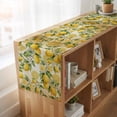 thumbnail image 6 of Table Runners 60 Inches Long Dress Scarves, Lemon Farmhouse Kitchen/Dining Table Runner, Small Coffee Tablerunners, Farmhouse Vintage Summer Retro Fruits Yellow Brown 13x60 Inch, 6 of 9