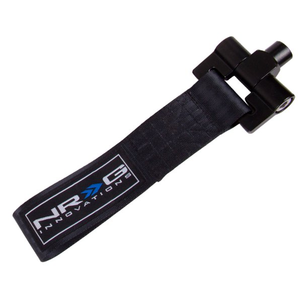 NRG Black Bolt in Tow Strap for 0207 Subaru WRX / STI TOW207BK