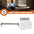 thumbnail image 5 of Disc-O-Bed Single Cot, Portable Sleep Solution for Tents & Cabins, Tan, Large, 5 of 13