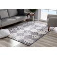 thumbnail image 3 of Tapis Branch Oasis Collection Tapis abstrait géométrique, 3 of 6