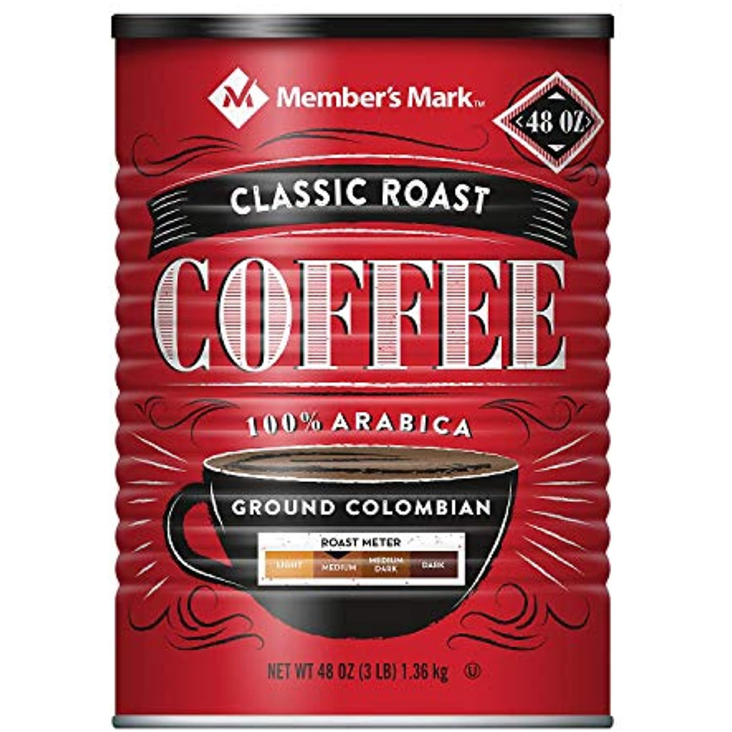 Evaxo Classic Roast Ground Coffee (48 Oz.)