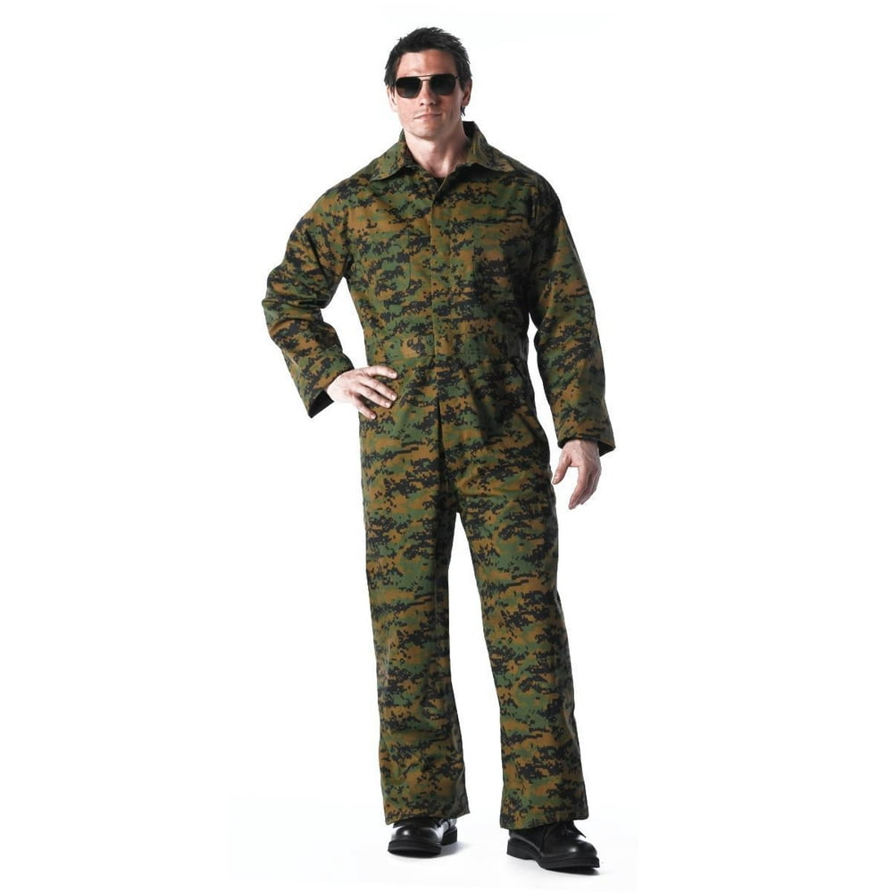Rothco Woodland Digital Camo Coveralls, Mens Sizes
