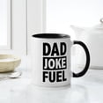 thumbnail image 4 of CafePress - Dad Joke Fuel Mugs - 11 oz Ceramic Mug - Novelty Coffee Tea Cup, 4 of 4