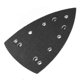 thumbnail image 5 of 1PC Sanding Pad Replacement Backing Pad Triangular Polishing Disc for DTS 400/DS400 REQ Abrasive Too, 5 of 5