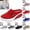 Red, variant on longantii Orthopedic Dress Shoes for Women Arch Support Non Slip Slip on Golf Shoes Wide Mesh Stretch Walking Shoes Comfort 2026 Foam Shoes Navy