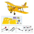 thumbnail image 2 of Modelo RC de hélice Arf FLY Kits TIGERS Moth para Niños SCG3904, 2 of 7