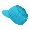 thumbnail image 6 of Only Moment Green Large Visor Hat Beach Hats for Women Nylon Adjustable Empty Top Baseball Cap Cotton Ball Caps for Women and Men One Size, 6 of 7