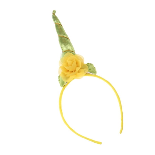 Cuerno Oreja Flor Diadema Disfraz Niños Suministros para fiestas J