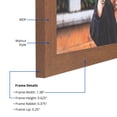 thumbnail image 3 of ArtToFrames 4" x 33" Walnut Picture Frame, 4x33 inch Brown MDF Poster Frame (WOM-4296),  Pack, 3 of 8