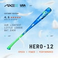 thumbnail image 7 of Axe Hero -12 USA Baseball Bat: L198M 27" 15 oz., 7 of 7