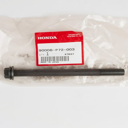 

Genuine OEM Honda Cylinder Head Bolts (Quantity=1pc) 90006-P72-003
