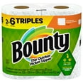 thumbnail image 2 of Bounty Full Sheet Paper Towels, White, 2 Triple Rolls - 6 Regular Rolls, 2 of 3