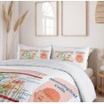 thumbnail image 6 of Ambesonne Anatomy Duvet Cover Set, Neurological Brain Cells, Calking, Fern Green and Pale Sky Blue, 6 of 6