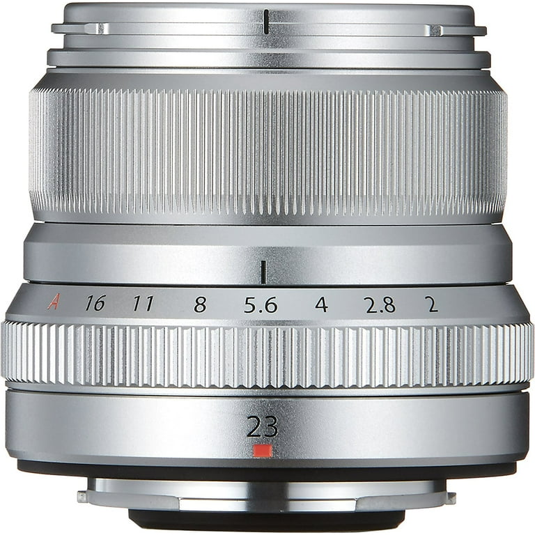 Fujifilm XF23mm F2 R WR Lens - Silver, Fast AF, Weather Resistant