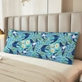 thumbnail image 6 of KLL Ultra Soft Microfiber Body Pillow Cover/Pillowcases 20"x54" with Hidden Zipper Closure-Flying Swallows, 6 of 8