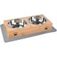 thumbnail image 1 of Tazón para perros pequeños, estación de alimentación para perros, tazón para perros elevado, tazón para gatos, tazón para perros pequeños, tazón para gatos, tazón para gatos de acero inoxidable, almoh Afortunado Sencillez, 1 of 4