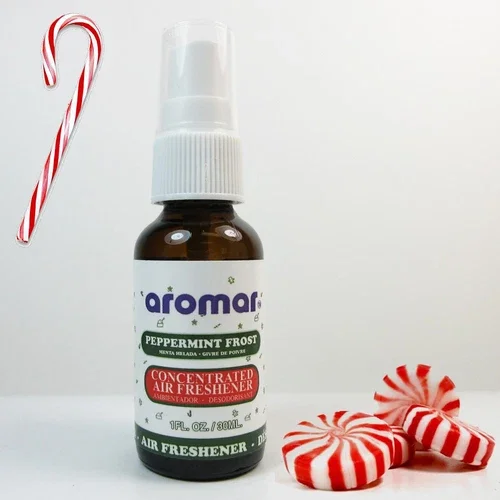 Peppermint Frost Air Freshener Spray Car Home Room Odor Eliminator Holiday Scent