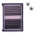 thumbnail image 1 of Kit De Extensión De Pestañas,144 Pestañas Individuales 8-16mm Pinzas Pestañas En Racimo Maquillaje para Mujeres, 1 of 5