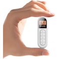 thumbnail image 3 of Pocket Radio - FM Radio - Battery-Powered Radio - Portable Radio - Emergency Radio - With Headphones and LCD Screen - Suitable for Walking/Jogging - White, 3 of 6