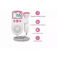 thumbnail image 4 of Aparato cardíaco fetal Doppler portátil para el hogar, 3,0 Mhz, con batería de Gel, protección de seguridad para mujeres embarazadas y bebés, 4 of 4