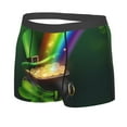 thumbnail image 2 of Disketp St. Patrick'S Day4 Men'S Boxer Briefs,Soft And Breathable Cotton Underwear With Comfortflex Waistband, 2 of 8