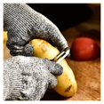 thumbnail image 4 of Gants Résistants aux Coupures de Qualité Alimentaire Grade 5 Gants de Protection de Cuisine pour le Jardinage la Pêche le Travail du Bois, Résistants à l'Usure, 4 of 6