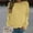 Yellow, variant on Titcea Sweatshirt for Women Solid Color Crewneck Long Sleeve Sweatshirts Loose Casual Pullover Sweaters